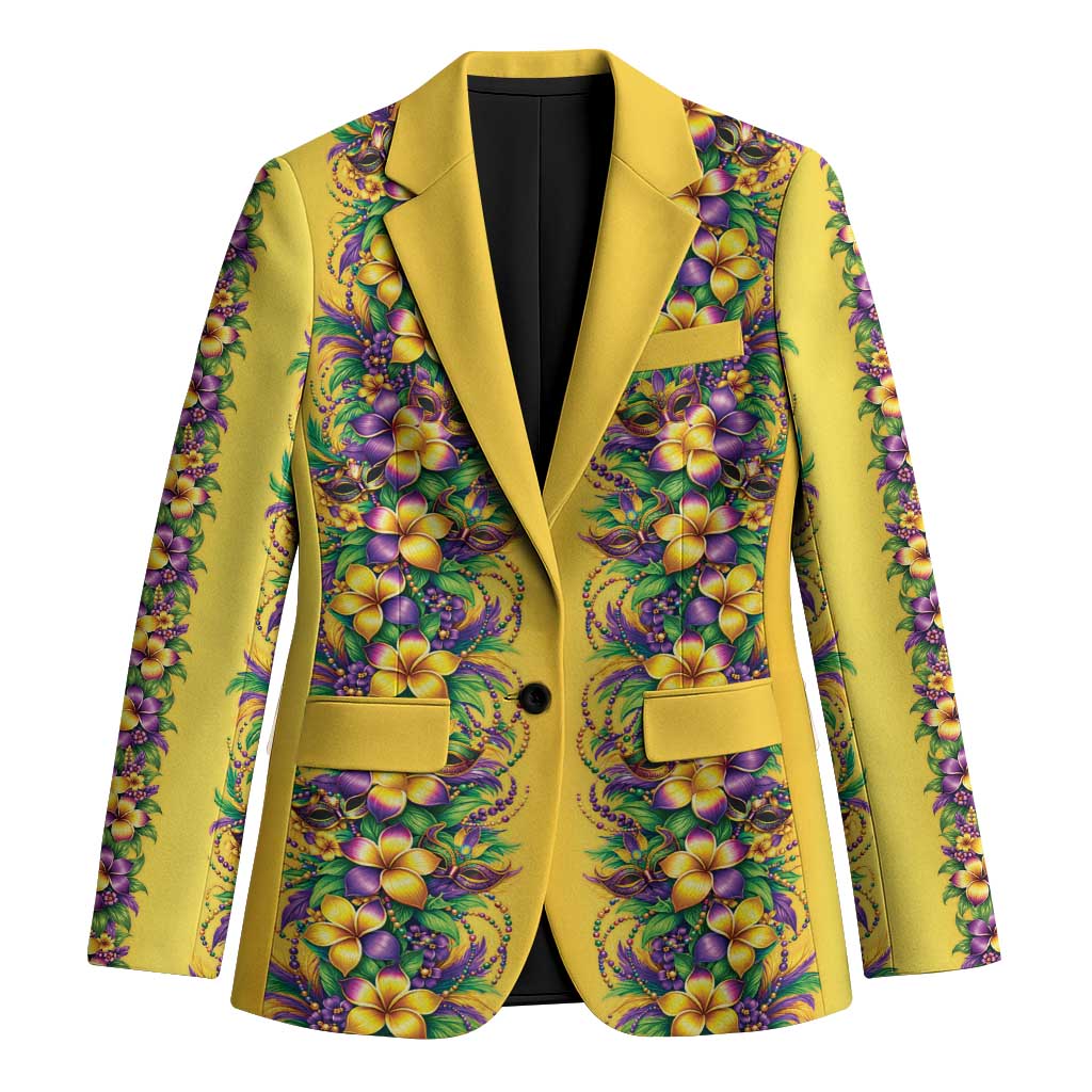 Aloha Hawaii Mardi Gras Blazer Gold Style LT05 Unisex Gold - Polynesian Pride