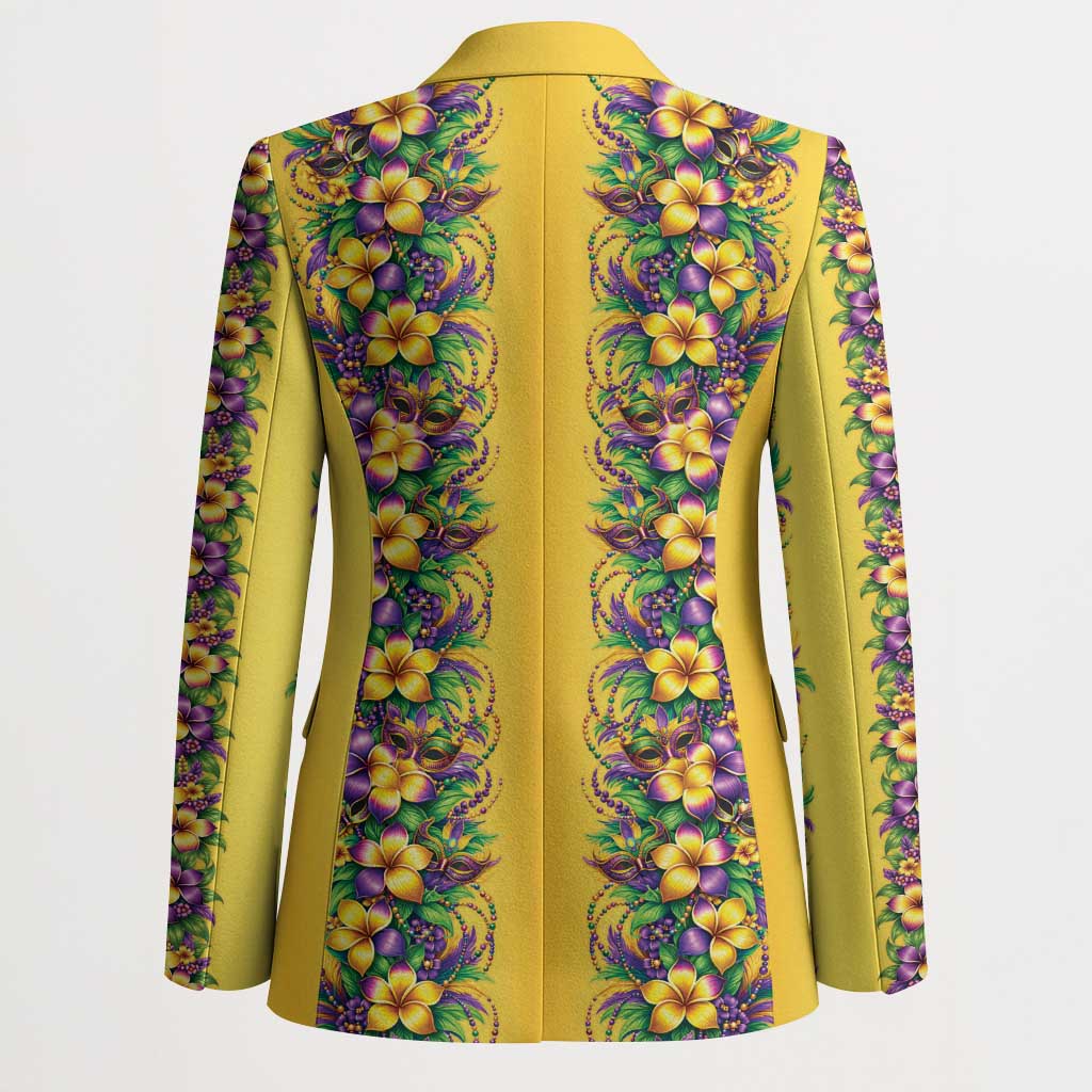 Aloha Hawaii Mardi Gras Blazer Gold Style LT05 - Polynesian Pride