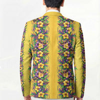 Aloha Hawaii Mardi Gras Blazer Gold Style LT05 - Polynesian Pride