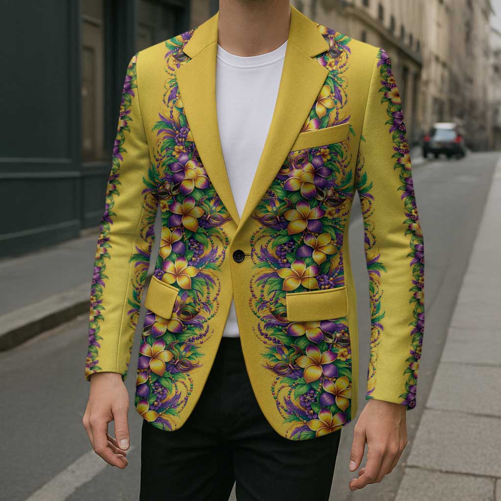 Aloha Hawaii Mardi Gras Blazer Gold Style LT05 - Polynesian Pride