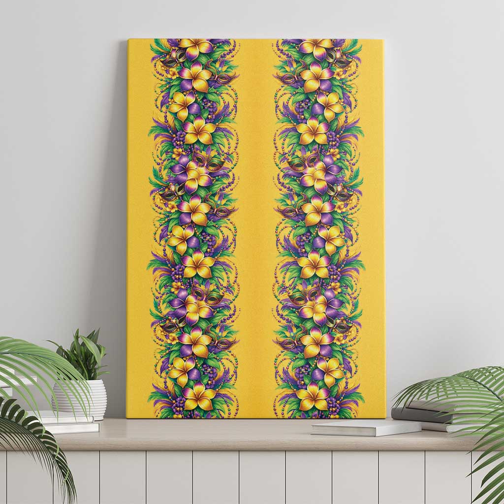 Aloha Hawaii Mardi Gras Canvas Wall Art Gold Style LT05 - Polynesian Pride
