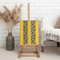 Aloha Hawaii Mardi Gras Canvas Wall Art Gold Style LT05 - Polynesian Pride
