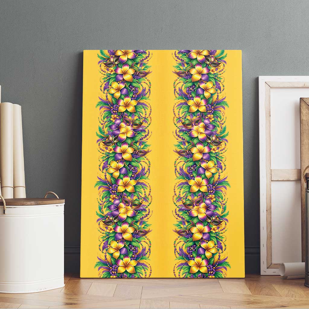 Aloha Hawaii Mardi Gras Canvas Wall Art Gold Style LT05 - Polynesian Pride