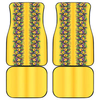 Aloha Hawaii Mardi Gras Car Mats Gold Style LT05 - Polynesian Pride