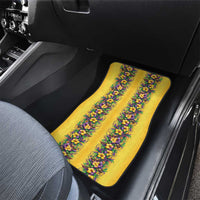 Aloha Hawaii Mardi Gras Car Mats Gold Style LT05 - Polynesian Pride