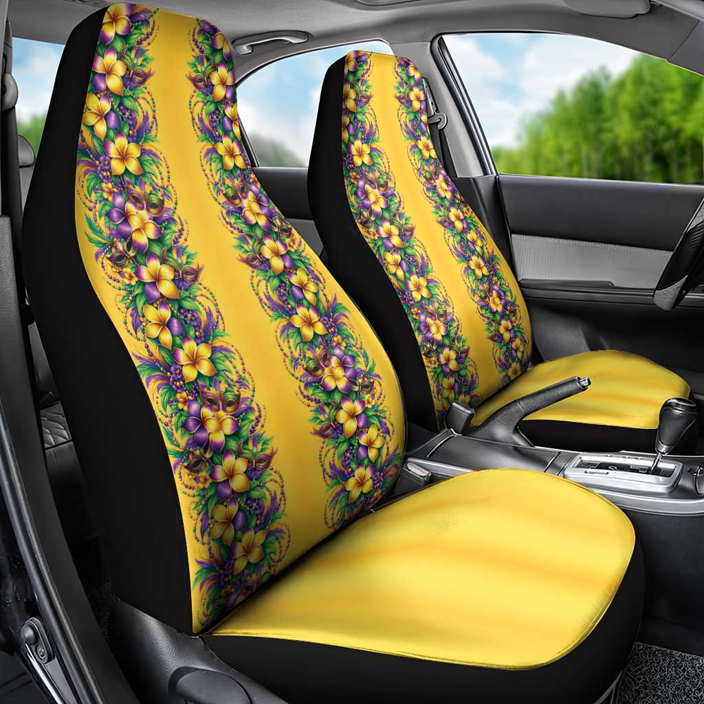 Aloha Hawaii Mardi Gras Car Seat Cover Gold Style LT05 - Polynesian Pride
