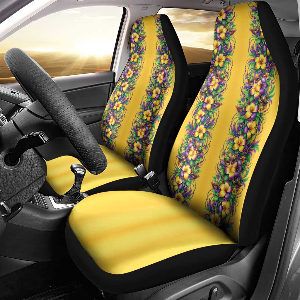 Aloha Hawaii Mardi Gras Car Seat Cover Gold Style LT05 - Polynesian Pride