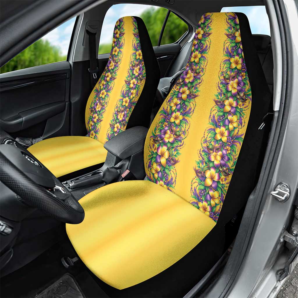 Aloha Hawaii Mardi Gras Car Seat Cover Gold Style LT05 - Polynesian Pride