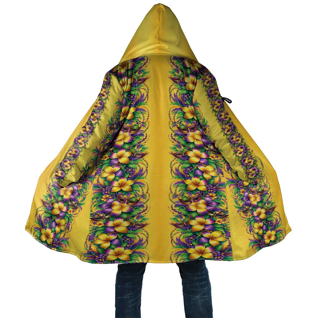 Aloha Hawaii Mardi Gras Cloak Gold Style LT05 Unisex Gold - Polynesian Pride