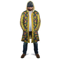 Aloha Hawaii Mardi Gras Cloak Gold Style