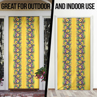 Aloha Hawaii Mardi Gras Door Cover Gold Style LT05 - Polynesian Pride