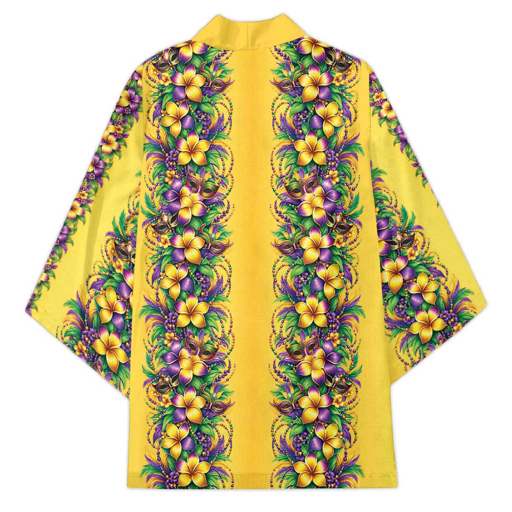 Aloha Hawaii Mardi Gras Kimono Gold Style LT05 - Polynesian Pride