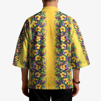 Aloha Hawaii Mardi Gras Kimono Gold Style LT05 - Polynesian Pride