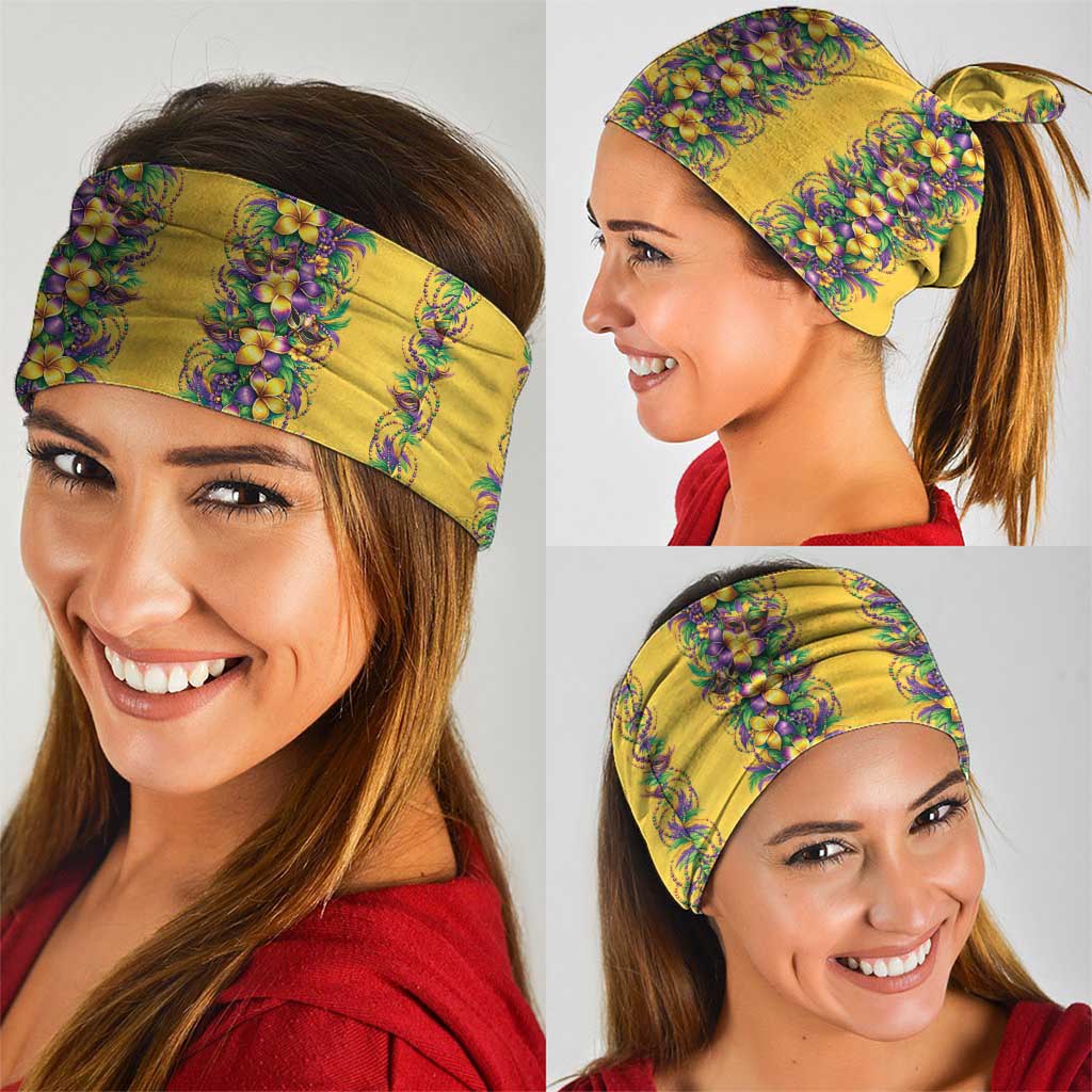Aloha Hawaii Mardi Gras Neck Gaiter Gold Style LT05 - Polynesian Pride