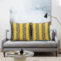 Aloha Hawaii Mardi Gras Pillow Cover Gold Style LT05 - Polynesian Pride