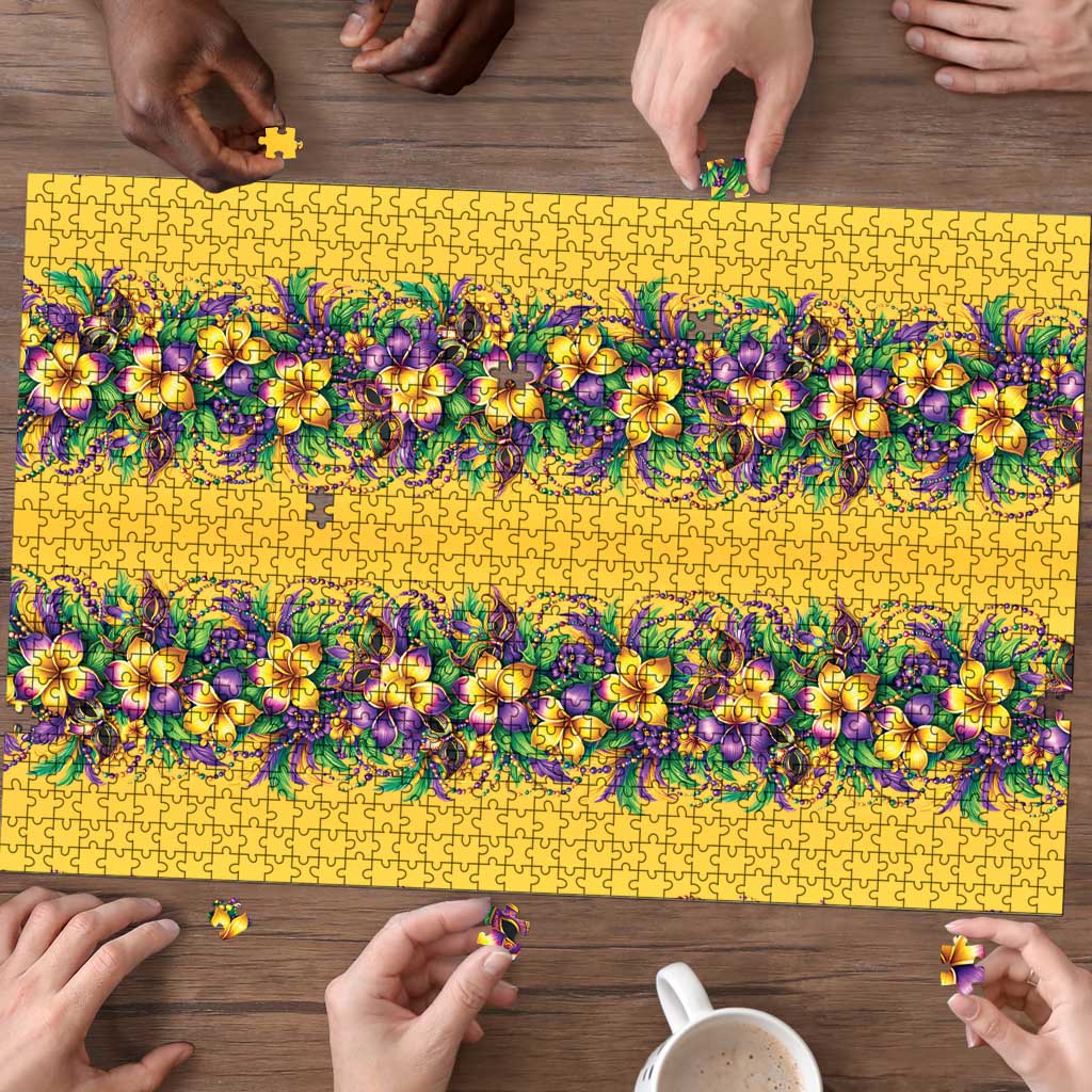 Aloha Hawaii Mardi Gras Puzzle Gold Style LT05 - Polynesian Pride