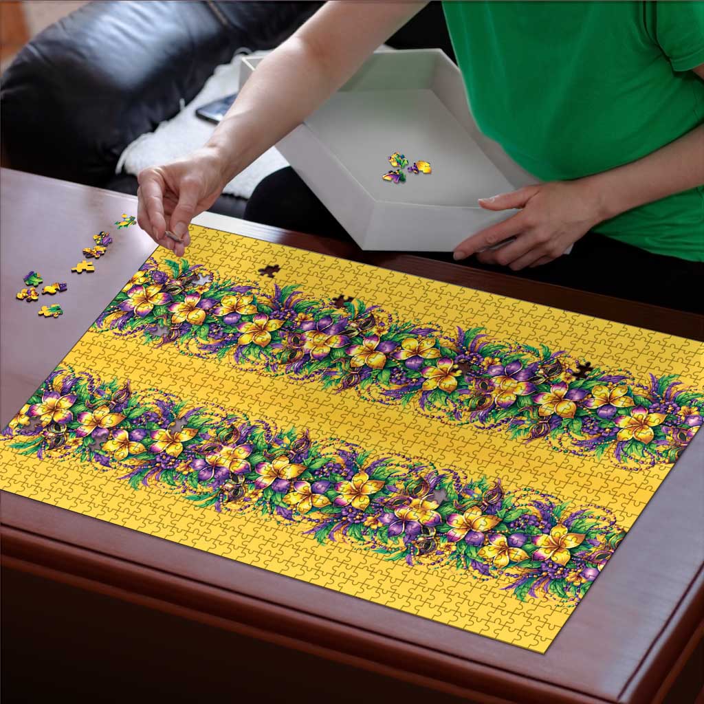 Aloha Hawaii Mardi Gras Puzzle Gold Style LT05 - Polynesian Pride