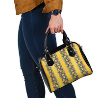 Aloha Hawaii Mardi Gras Shoulder Handbag Gold Style LT05 - Polynesian Pride