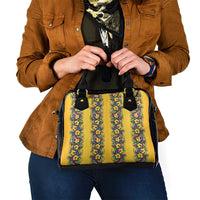 Aloha Hawaii Mardi Gras Shoulder Handbag Gold Style LT05 - Polynesian Pride