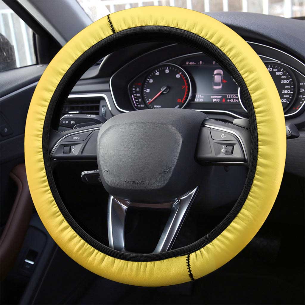 Aloha Hawaii Mardi Gras Steering Wheel Cover Gold Style LT05 - Polynesian Pride