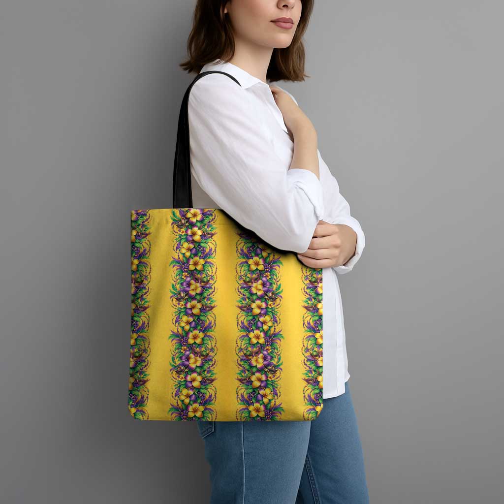 Aloha Hawaii Mardi Gras Tote Bag Gold Style LT05 - Polynesian Pride