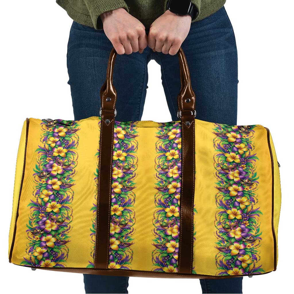 Aloha Hawaii Mardi Gras Travel Bag Gold Style LT05 Gold - Polynesian Pride