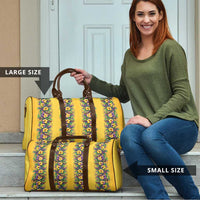 Aloha Hawaii Mardi Gras Travel Bag Gold Style LT05 - Polynesian Pride