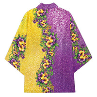 Hawaii Mardi Gras Kimono Plumeria Lei Beads Glitter Style LT05 - Polynesian Pride