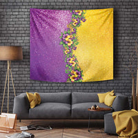 Hawaii Mardi Gras Tapestry Plumeria Lei Beads Glitter Style LT05 Colorful - Polynesian Pride