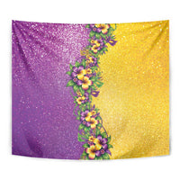 Hawaii Mardi Gras Tapestry Plumeria Lei Beads Glitter Style LT05 - Polynesian Pride