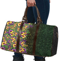 Hawaii Mardi Gras Travel Bag Tropical Flowers Glitter Style LT05 - Polynesian Pride