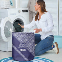 Tonga Queen Salote College Laundry Basket 100 Years Anniversary Navy Color LT05 - Polynesian Pride