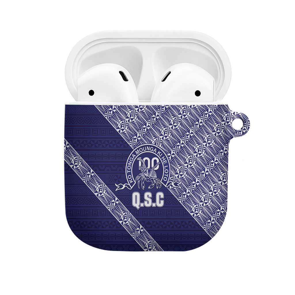 Tonga Queen Salote College AirPods Case 100 Years Anniversary Navy Color