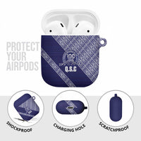 Tonga Queen Salote College AirPods Case 100 Years Anniversary Navy Color