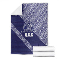 Tonga Queen Salote College Blanket 100 Years Anniversary Navy Color LT05 - Polynesian Pride