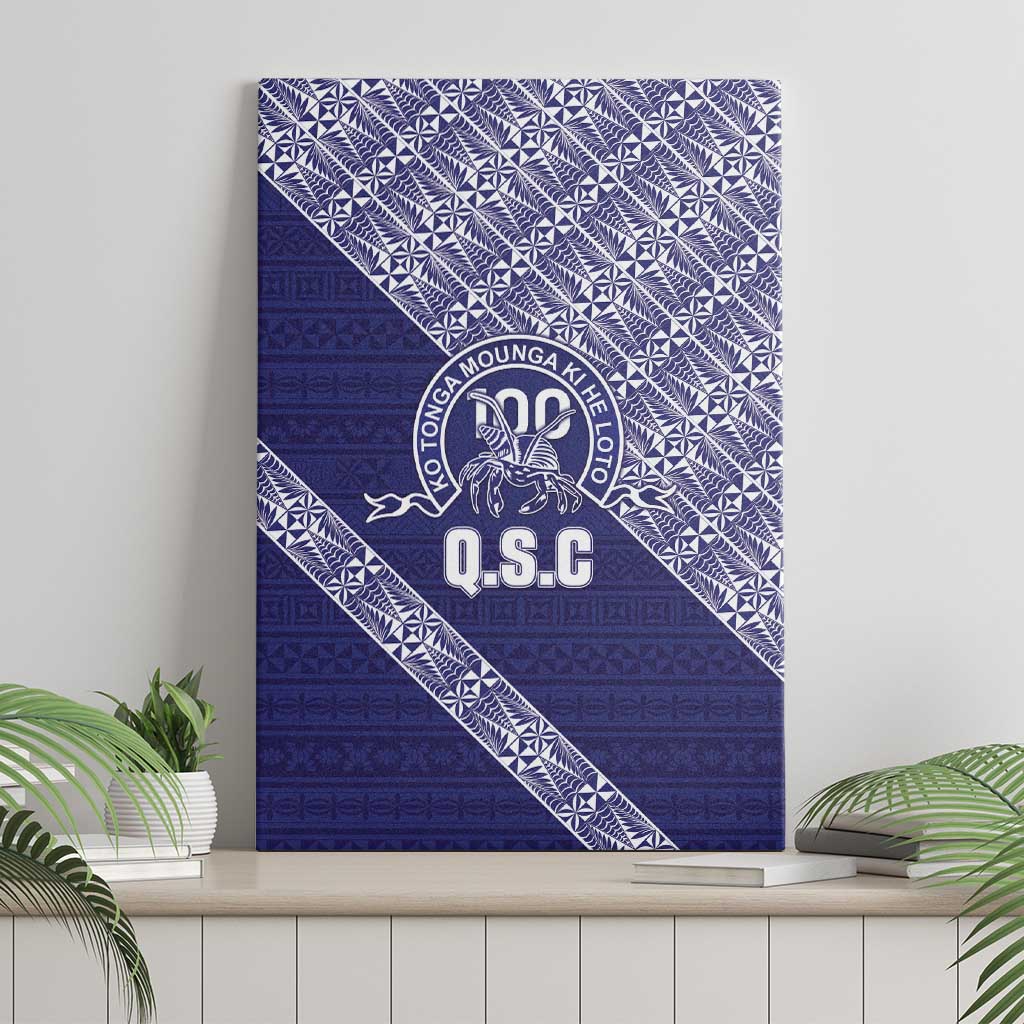 Tonga Queen Salote College Canvas Wall Art 100 Years Anniversary Navy Color LT05 - Polynesian Pride