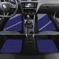 Tonga Queen Salote College Car Mats 100 Years Anniversary Navy Color LT05 Set 4pcs Navy - Polynesian Pride