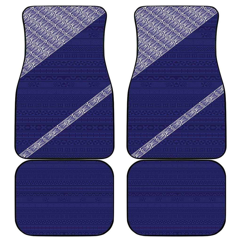 Tonga Queen Salote College Car Mats 100 Years Anniversary Navy Color LT05 - Polynesian Pride