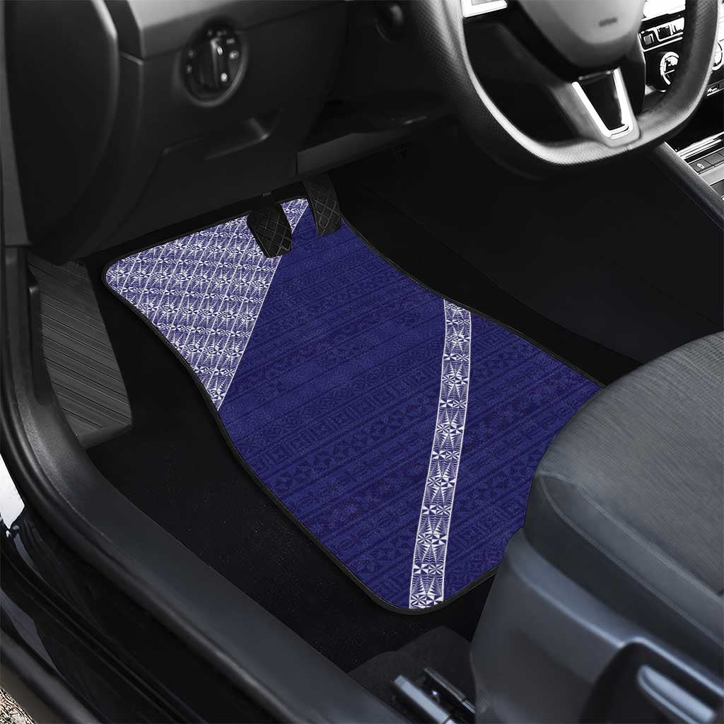 Tonga Queen Salote College Car Mats 100 Years Anniversary Navy Color LT05 - Polynesian Pride