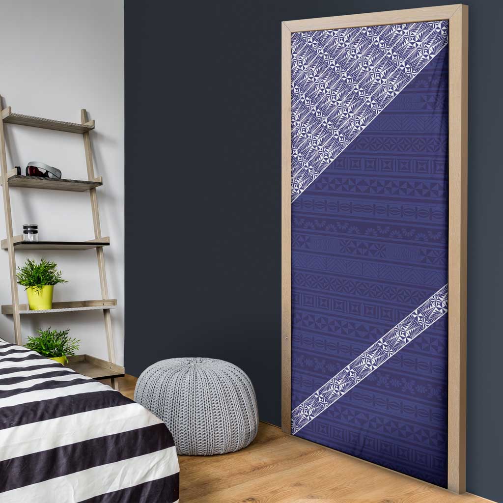 Tonga Queen Salote College Door Cover 100 Years Anniversary Navy Color LT05 - Polynesian Pride