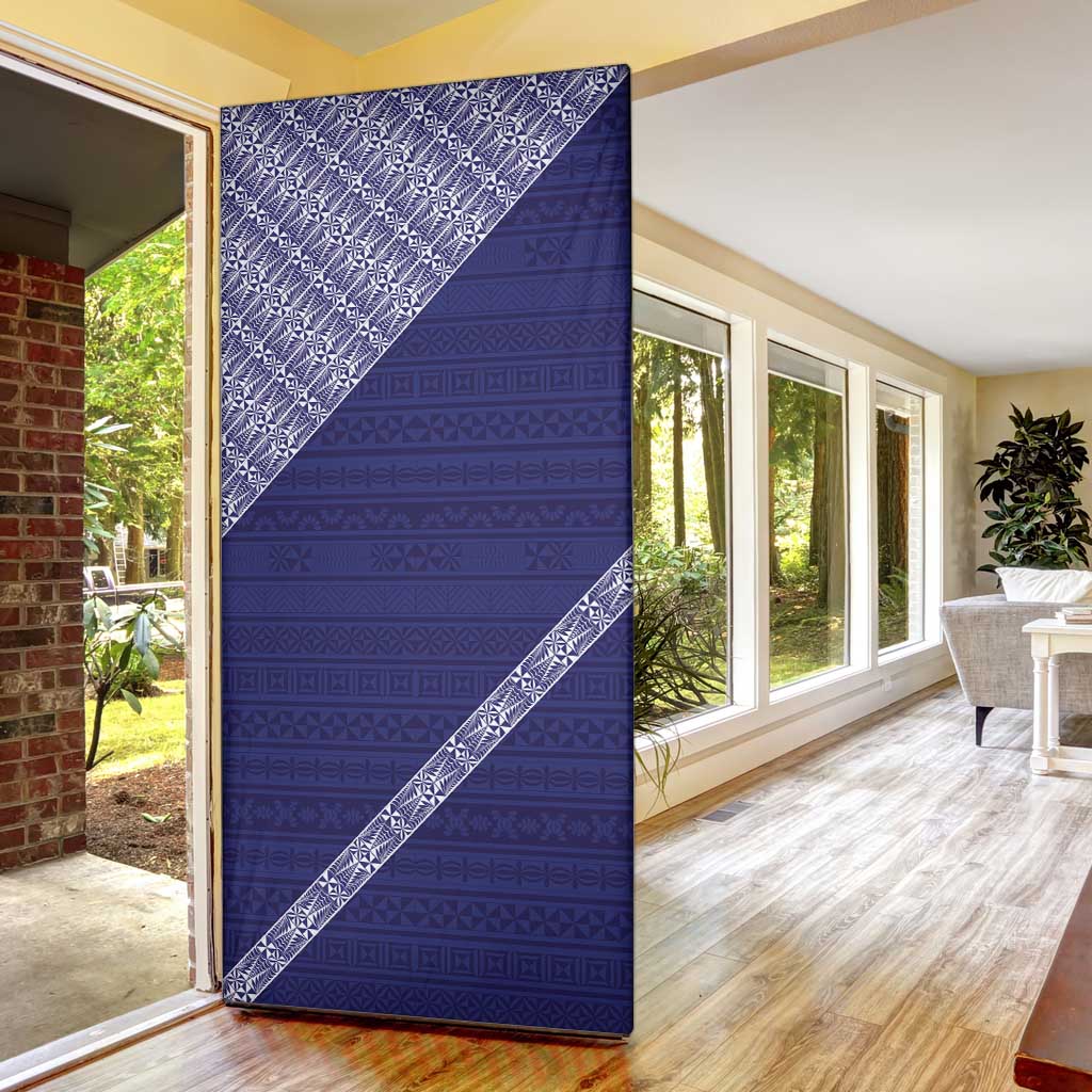 Tonga Queen Salote College Door Cover 100 Years Anniversary Navy Color LT05 - Polynesian Pride