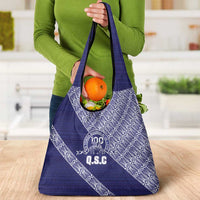 Tonga Queen Salote College Grocery Bag 100 Years Anniversary Navy Color LT05 - Polynesian Pride
