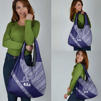 Tonga Queen Salote College Grocery Bag 100 Years Anniversary Navy Color LT05 - Polynesian Pride