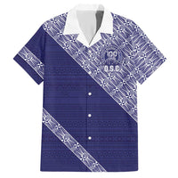 Tonga Queen Salote College Hawaiian Shirt 100 Years Anniversary Navy Color LT05 Navy - Polynesian Pride