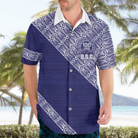 Tonga Queen Salote College Hawaiian Shirt 100 Years Anniversary Navy Color LT05 - Polynesian Pride