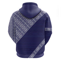Tonga Queen Salote College Hoodie 100 Years Anniversary Navy Color LT05 - Polynesian Pride