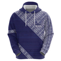 Tonga Queen Salote College Hoodie 100 Years Anniversary Navy Color LT05 - Polynesian Pride