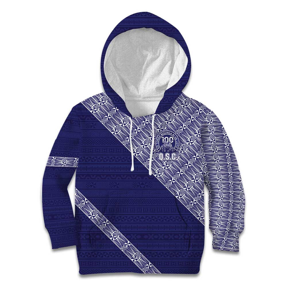 Tonga Queen Salote College Kid Hoodie 100 Years Anniversary Navy Color LT05 Hoodie Navy - Polynesian Pride