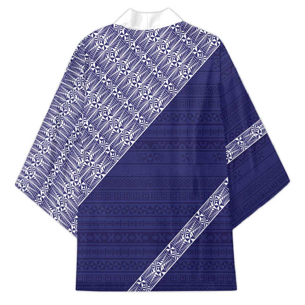 Tonga Queen Salote College Kimono 100 Years Anniversary Navy Color LT05 - Polynesian Pride