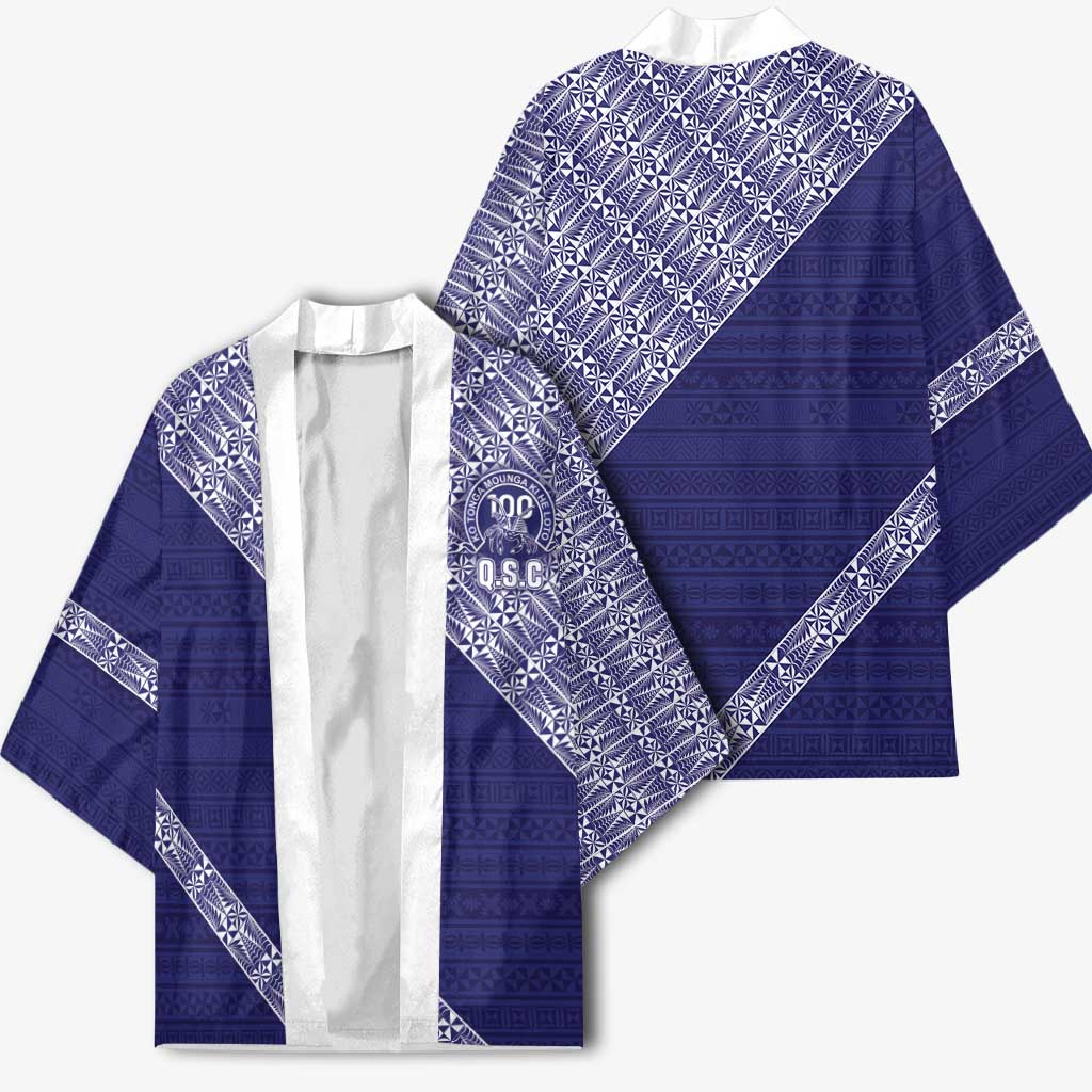 Tonga Queen Salote College Kimono 100 Years Anniversary Navy Color LT05 - Polynesian Pride